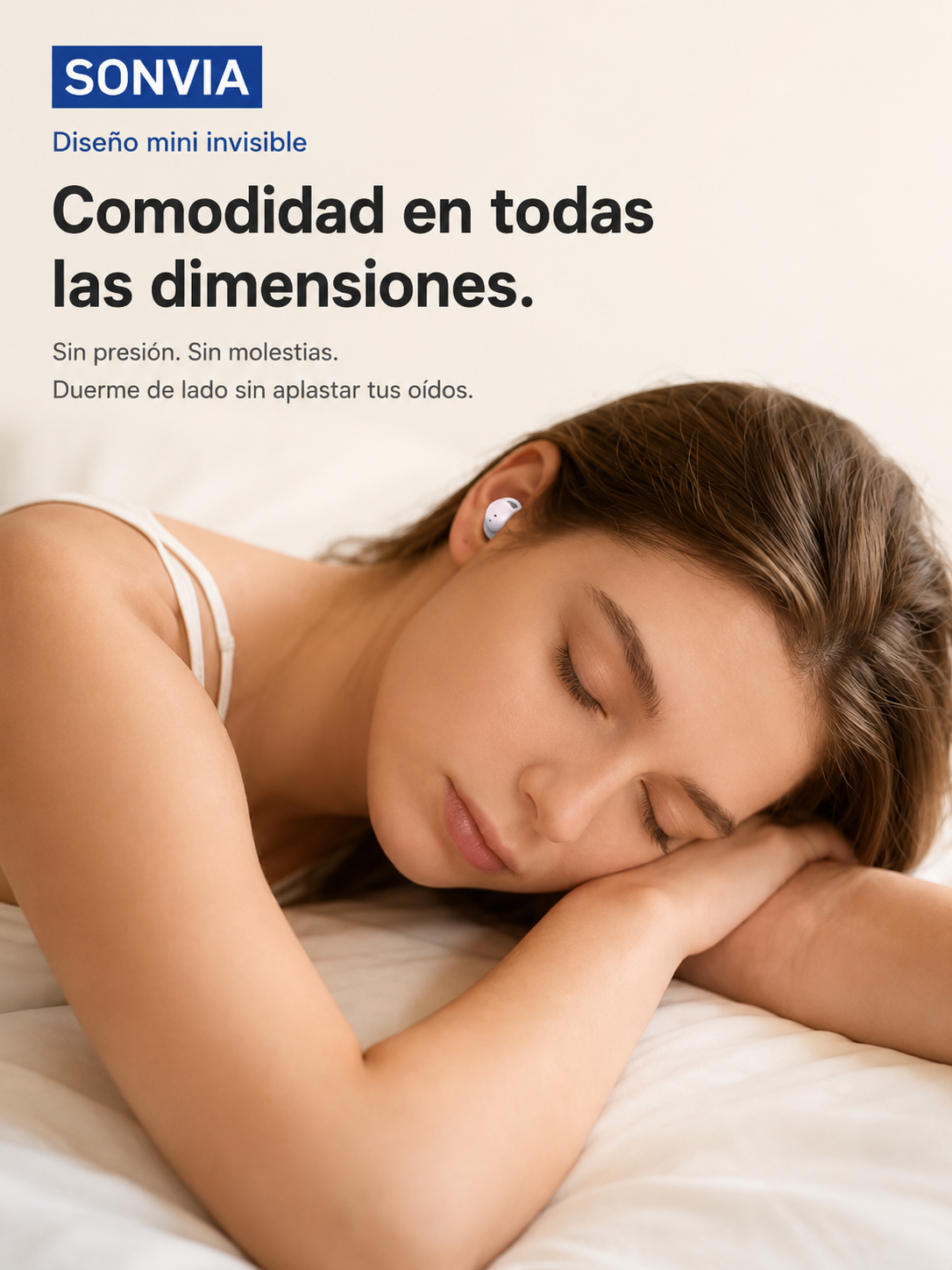 SONVIA auriculares traductores con música y llamadas